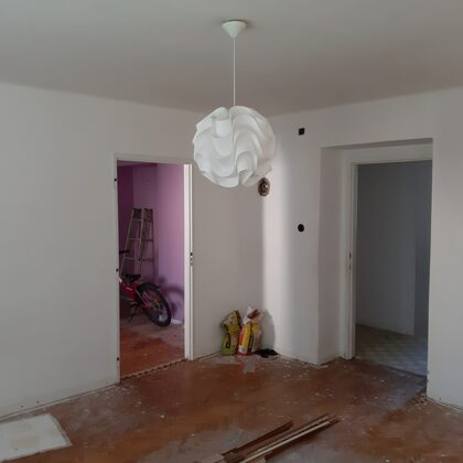 izba pred prerábkou