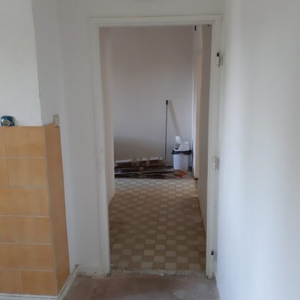 kuchyňa pred prerábkou bytu