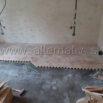 rozobratie parkiet v byte