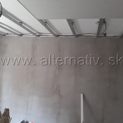 montáž sadrokartónov v byte