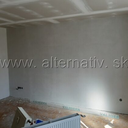 nové omietky do izby, Handlová