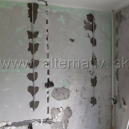 vyrovnávanie stien kuchyňa