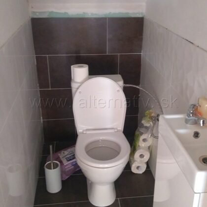 Záchod v rodinnom dome
