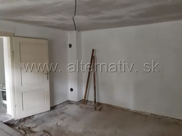 nové omietky v starom dome