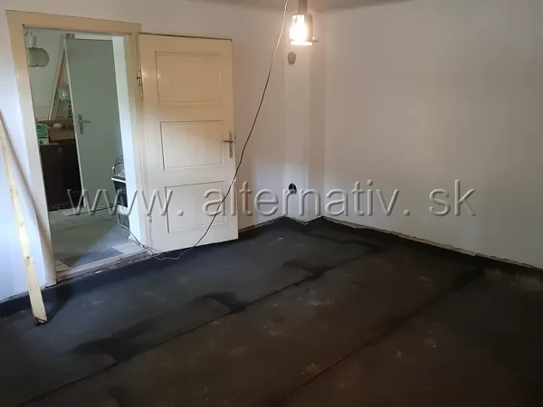 izolácia proti vode, starý dom