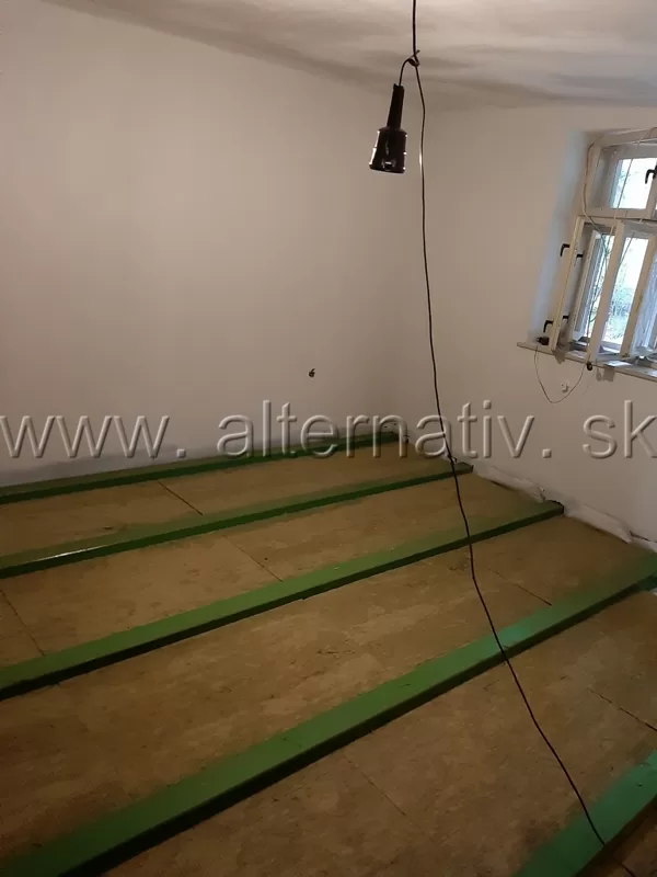 zateplenie podlahy na chalupe