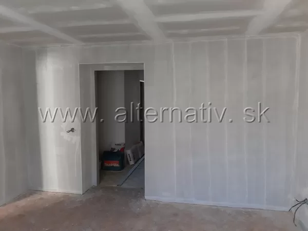 príprava na minerálne omietky do bytu