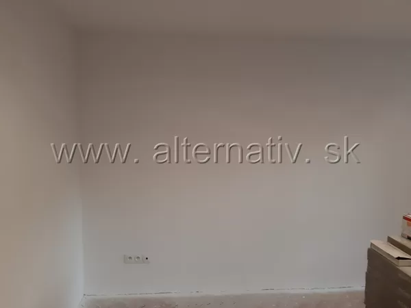 airless maľovanie, byt, Handlová