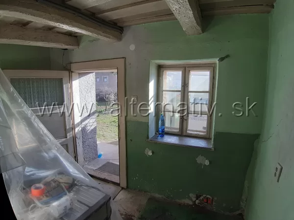 chalupa pred prerábkou