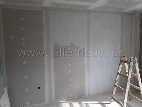 Rekonštrukcia domu sadrokartónom