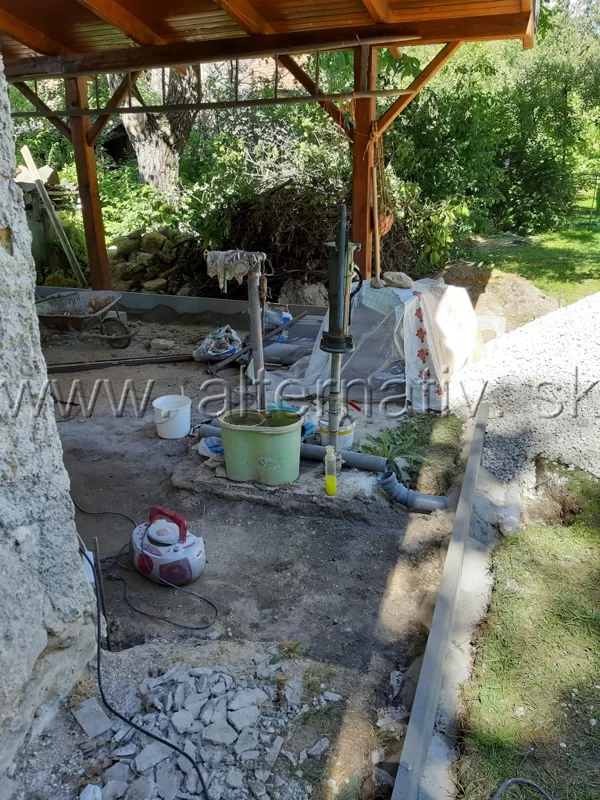 chodník a zamková dlažba príprava