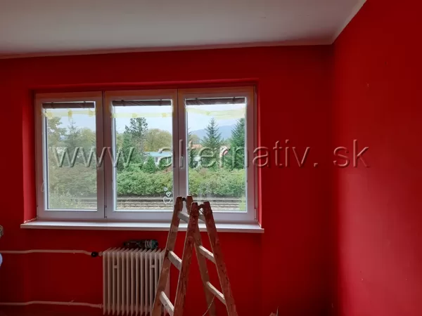 prerobenie izby, pôvodný stav